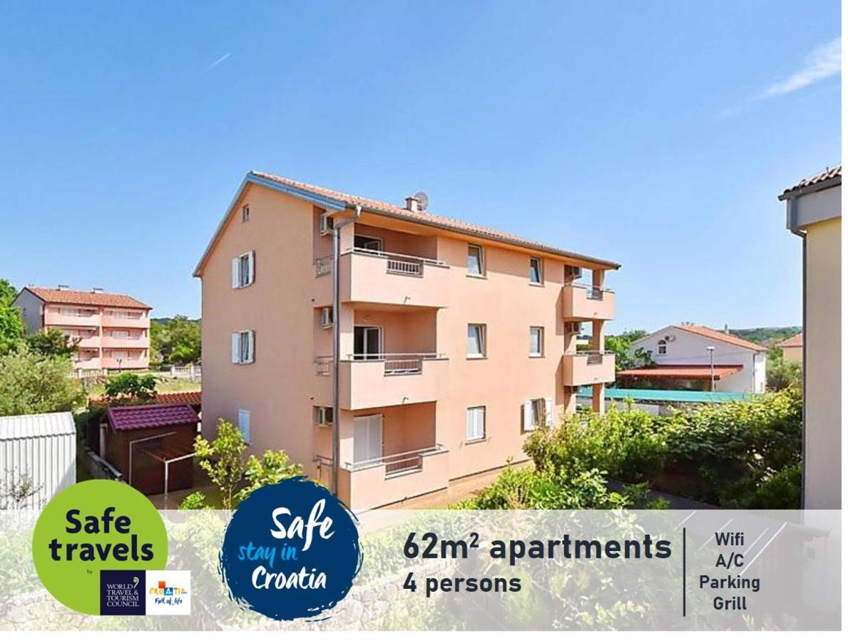 Apartments Dunja Малинска Экстерьер фото